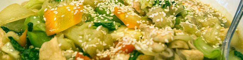 Eieren/Groente Gerechten (Met Rijst)