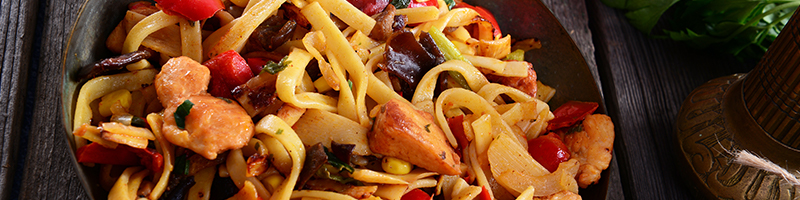 Nasi/Bami/Mihoen Gerechten