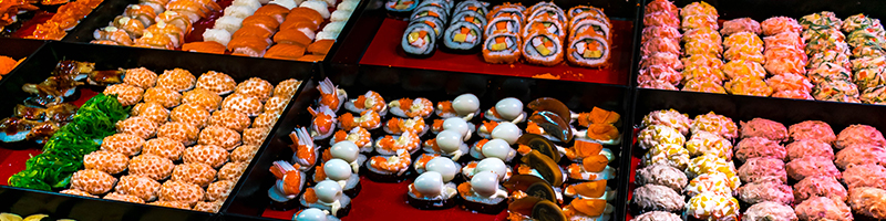 Sushi Afhaalmenuboxen